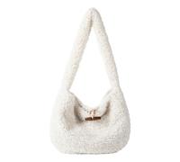 Soft Shoulder Bag Modern Furry Shoulder Bag With Comfortable Strap Large Capacity Underarm Purse For Fashion Women Korean Styles Handbag