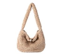 Soft Shoulder Bag Modern Furry Shoulder Bag With Comfortable Strap Large Capacity Underarm Purse For Fashion Women Korean Styles Handbag