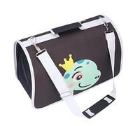 Soft Sided Collapsible Cat Carrier, Portable Pet Carrier for Cats and Small Dogs, Breathable Mesh Carrier with Shoulder Strap, Lightweight Durable Oxford Cloth Carrier for Travel V (S)