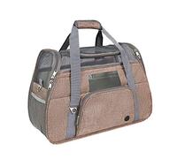 Soft-sided Kennel Pet Carrier for Small Dogs, Cats, Puppy, Airline Approved Dog Carrier Backpacks Collapsible, Travel Handbag & Car Seat, 5 Colors, Multi-scene Use (Color : Brown)