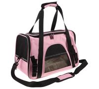 Soft Sided Mesh PET Carrier Bag for Small Pets, Oxford Cloth | Foldable Travel Pouch, Front Door Entry, Space Saving Design, Mesh Panels, for Outdoor Walks and Apartment Use