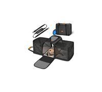 Soft Sided Pet Carrier Bag for Small Dogs Puppies and Medium Cats by Morpilot, Large and Portable Pet Travel Crate with Breathable Mesh and Locking