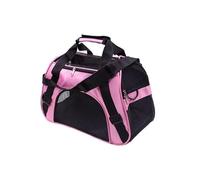 Soft Sided Pet Carrier, Portable Breathable Mesh Bag - Airline Approved Carrier for Dogs and Cats - Collapsible Travel Carrier (Pink)