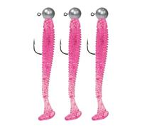 Soft Signs, with Soft Lure - 3X Soft Padle Tail,Gear Accessories, Vibrant Attract Minnow Bait for Walleye Pike Bluegill Trout Salmon