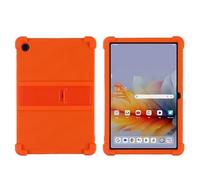 Soft Silicon Case Suitable For Lenovo Tab 2025 TB-311FU/Tab K10 2nd TB-311XU 10.1inch Shock absorption Drop-proof Stand Cover(Orange,Tab 2025 10.1inch)