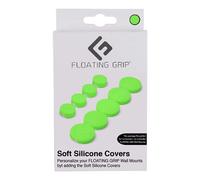 Soft Silicon Covers by FLOATING GRIP to cover FLOATING GRIP Wall Mounts - Green (Electronic Games)
