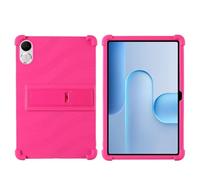 Soft Silicon Stand Tablet Case Suitable For Huawei Honor Pad 10 Pro 11.5inch ROL-W00 W10 Adjustable Kickstand Holder Cover(Rose)
