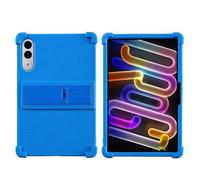 Soft Silicon Stand Tablet Cover Suitable For Lenovo Yoga Tab 11.1inch TB710FU 2025 Anti-Fall Shockproof Case(Blue)