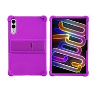 Soft Silicon Stand Tablet Cover Suitable For Lenovo Yoga Tab 11.1inch TB710FU 2025 Anti-Fall Shockproof Case(PURPLE)