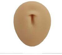 Soft Silicone Belly Model - High Simulation Human Button Mold for Umbilical Nail Display Props,Piercing Practice Tool