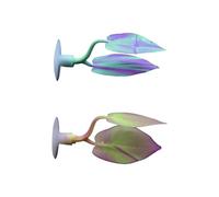 Soft Silicone Beta Fish Hammock Realistic Coral Aquarium Decorative Double Layer Betta Bed with Suction Cup for Nature Simulation