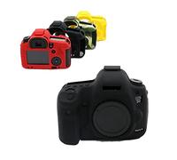 Soft Silicone Black Camera Case Armor Skin Body Cover Protector for Canon EOS 5D Mark III Digital Camera