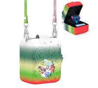 Soft Silicone Case for Bitzee Disney Interactive Toy Digital Pet, Shockproof and Protective Carrying Case for Bitzee Disney Virtual Electronic Pets with Lanyard (Glade)