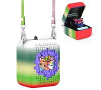 Soft Silicone Case for Bitzee Interactive Toy Digital Pet, Shockproof and Protective Carrying Case for Bitzee Interactive Electronic Pets with Lanyard (Glade)