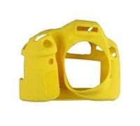 Soft Silicone Case, For Canon 80D Camera Video Bag Camera Case Rubber Protective Body Cover Skin(Yellow)