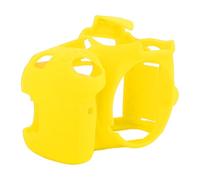 Soft Silicone Case for D3200 Personalized Design Shock Resistant Anti Slip Grip 14 X 10 X 7cm for Camera Protection (Yellow)