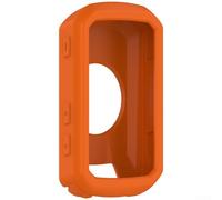 Soft Silicone Case for Garmin Edge 850, Anti-Drop Protective Skin Cover, Flexible Shock Absorption, Lightweight Custom Fit for Cycling Outdoor Sports(Orange)
