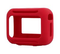 Soft Silicone Case for JBL Go 5 Shockproof Full Body Protective Cover 360° Seamless Fit Ultra Thin Easy to Clean Washable Precision Cutouts for Charging (red)