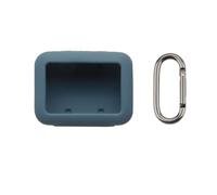 Soft Silicone Case for JBL Go 5 Speaker Portable Shockproof Full Body Protective Cover 360° Seamless Fit Ultra Thin Washable Travel Case Protective Skin Cover with Carabiner (blue)