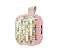 Soft Silicone Case for Soundcore Boom Go 3i Wireless Speaker, 360 Full Coverage Shockproof Dustproof Anti Fingerprint Soft Rubber Skin (Pink)