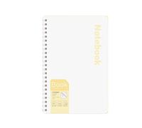 Soft Silicone Coil Notebook Students take an Examination of Thickening Notebook -A5 Lemon Yellow