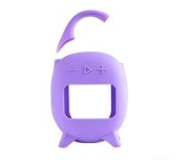 Soft Silicone Cover for JBL CLIP 5 Speaker Shockproof(Purple)