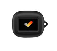 Soft Silicone Cover for JBL LIVE Buds4, Shock Resistant Shell with Scratch Skin, Portable Protective Case Earphone Pouch(Black)