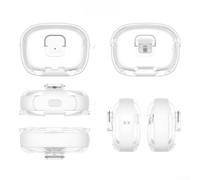 Soft Silicone Cover for JBL Wave 200TWS Headphones Soft Silicone(white)