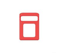 Soft Silicone Cover for Toniebox Anti-Slip Grip Pink(Red)