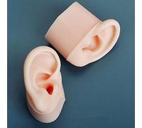 Soft Silicone Ear Model Fake Ear learning Tools Delicate Texture Left