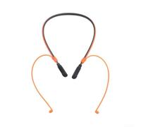 Soft Silicone Earbud Lanyard for AirPods Sport String(Orange)