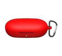 Soft Silicone Earphone Case Fashionable Earbud Storage Bag Protective Shockproof With Hook Attachment