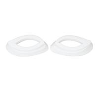 Soft Silicone Eye Cover, LED Photon Facial Cover Eye Cover Silicone Protective Eye Patch for Skin Rejuvenation Face Guard Device(White)