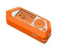 Soft Silicone Flexible Scratch Resistant Protective Case Compatible with Flipper Zero Device (Orange)