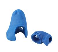 Soft Silicone for Violin and Viola, Bow Support, Teaching Aid, Training for Correct Bow Grip, Bows of All Sizes (Blue)