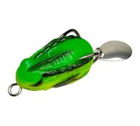 Soft Silicone Frog Lure 4g Realistic Swimming Action | Realistic amphibian shape, mimics natural movement, attracts predatory for bass, snakehead, pike effectively