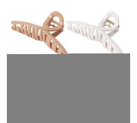 Soft Silicone Hair Claw Clips, Decorative Stylish Hair Pins - Fixed Practical Clips 4 Pieces for Wedding Dance Events Concerts Travel School