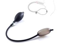 Soft Silicone Inflatable Urethral Dilator Sounds Rods Urethra Pump Sounding Sex Toys for Men Penis Plug Massager