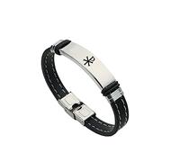 Soft Silicone Lines Chi XP Rho Christogram Symbol Bracelet for Men Women Greek Letters PX Name of Christ Lord's Protection Bangle Christian Jewellery for Baptism Christening, 8.26 Inch, Silver