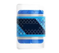 Soft Silicone Male Relaxation Massager, Ergonomic Design is More Suitable for The Skin, Improves Endurance, Exercises Relaxed Muscles, and is Easy to Carry(Blue)