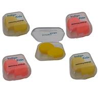 Soft Silicone Mouldable Ear Putty Earplugs for Children and Smaller Ears 5 Pairs Individually Boxed