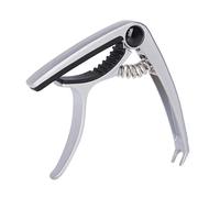 Soft Silicone Pad Capos For Tuning Tone Of String Instrument Adjustable Zincs Alloy Guitar Moving Sliding Guitar Rolling Capo