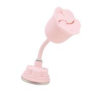 Soft Silicone Portable Nails Polishing Holder Featuring Tilted Spill Proof Design and Vacuum Suction Cup for Firm Adhesion Tilt