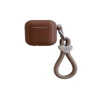 Soft Silicone Portable Protective Shockproof Earphone Headphone Cover Case for AirPods Pro 2nd Generation with Wristband