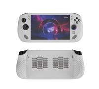 Soft Silicone Protective Case for Lenovo Legion Go S 8" 2025 Handheld Game Console Full Body Slim Protector Sleeve Drop-Proof Skin Cover with Anti-Collision,Non-Slip,Shockproof (White)