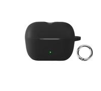 Soft Silicone Protective Case For Sennheiser ACCENTUM Clip Earphone Scratch-resistant Shock-absorbing Anti-Drop Damage-proof Full Protection Cover Sleeve Accessories (Black)