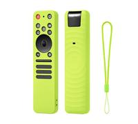 Soft Silicone Protective Case Housing for LG MR25GA Magic, Remotes NonSlip Texture Shell Protective Covers, Scratchproof Waterproof Remotes Sleeve with Lanyard (Glow-in-the-Dark Green)