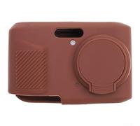 Soft Silicone Protective Cover, Enclosure For Kodak FZ45 Camera Supporting Natural Handling Sustained Structural Integrity 18 * 12 * 2cm(Coffee)