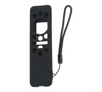 Soft Silicone Protective Shell Compatible With For Samsung Bn59-01480a Bn59-01455a And Tm2560e Remotes Lightweight Cover Featuring Anti-slip Design For Secure Handling In White Shade(Black)