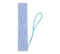 Soft Silicone Remote Cover Compatible With For Xiaomi Xmrm-p3 All Inclusive Shockproof Shell With Enhanced Grip And Scratch Resistance For Home Theater Black(Luminous Blue)